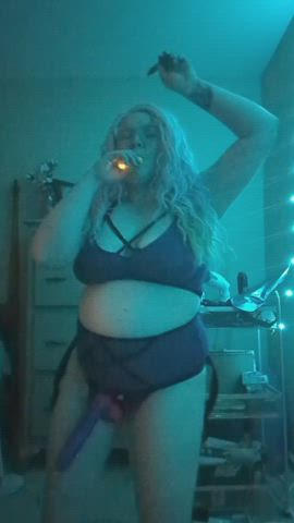 You will lick, suck, and worship my cock and balls while I watch old seasons of Ru