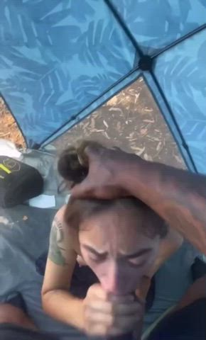 Hardcore Deepthroat Ends In Cumshot