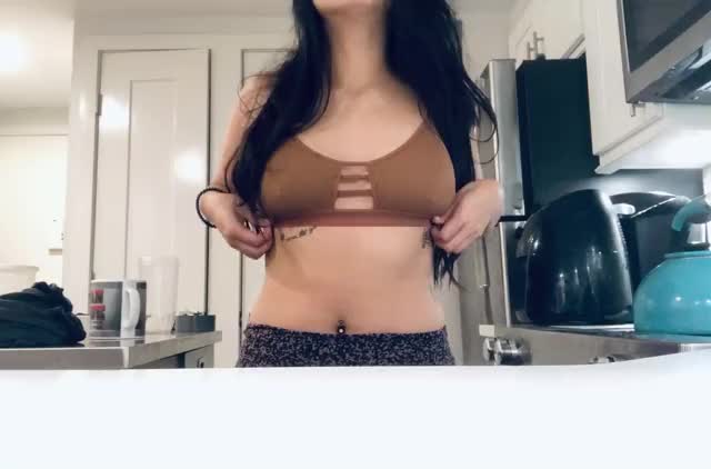 Messing around in the kitchen ?