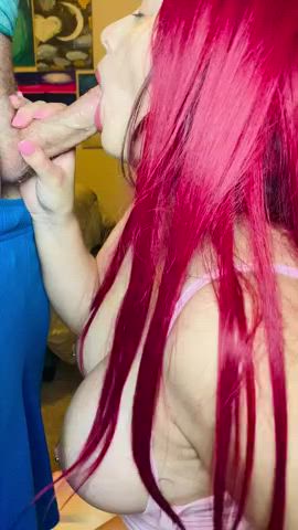 Cum Cum In Mouth Cumshot Redhead gif