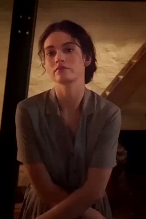 Lily James in The Exception (2016)