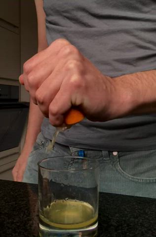 Made some fresh juice for you!