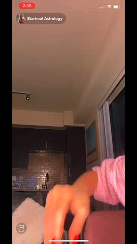 accidental big tits nipple nipslip tiktok tits gif