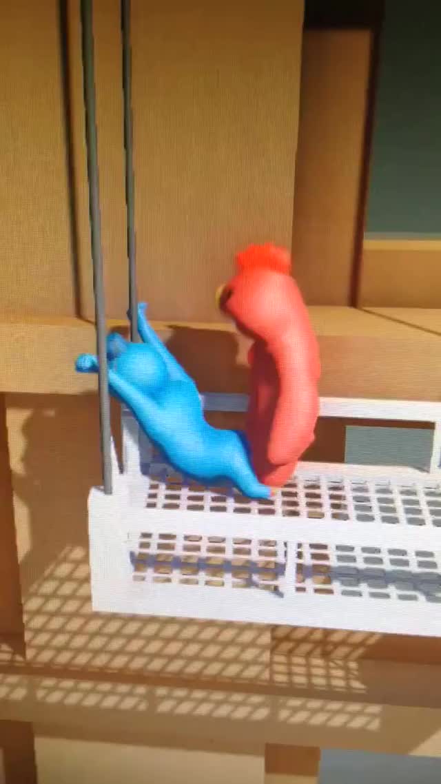 Duck with Gang beasts
