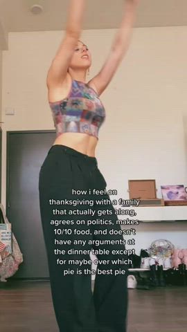 big tits brunette celebrity dancing kira kosarin gif