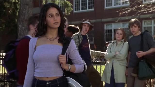 Emmanuelle Chriqui isn't dressed for the winter - Snow Day B