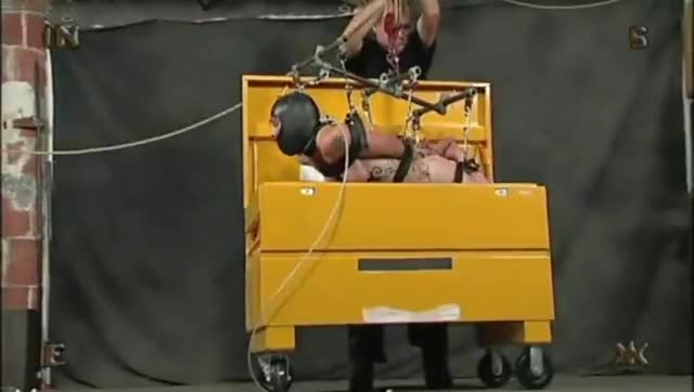 Lowering into box