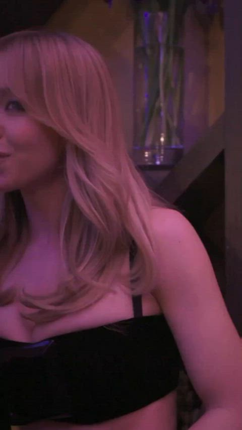 big tits celebrity teen gif