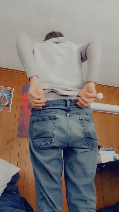 ass assholebehindthong booty subby boyfriend thong underwear gif