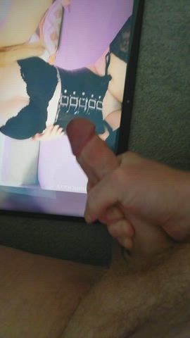 corset cum cumshot pussy tribute r/tributeme gif