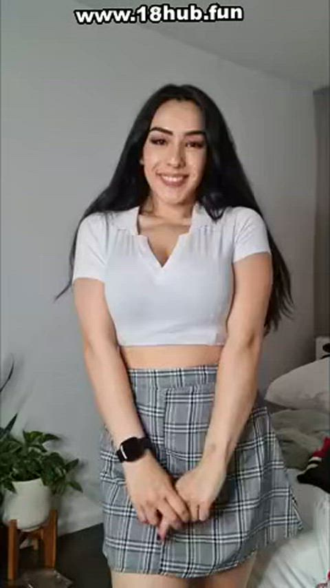 boobs brunette cute milf natasha teen natural tits sex tiktok gif
