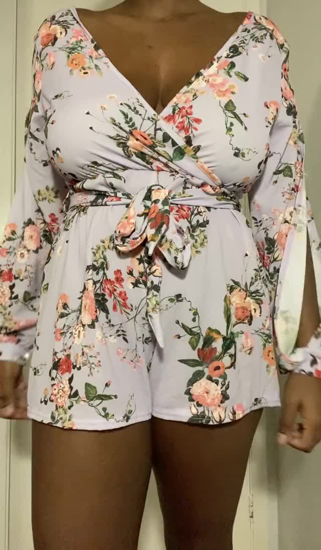 i hope you like my date outfit. i never wear anything underneath for easy access