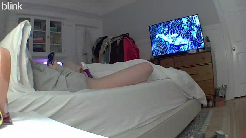 Shouldn't have given daddy the login to my security camera... Bunny got caught playing