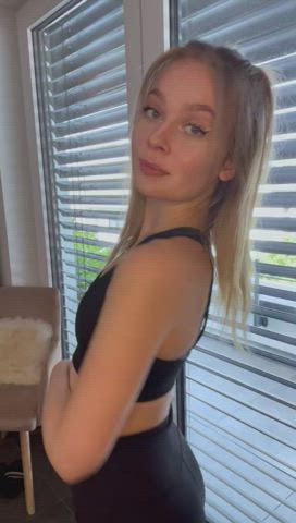 Hope you’ll let me make you sweat more than cardio workouts [f]