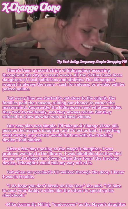 Mike (currently Millie), “undercover” as the Mayor’s daughter | No Nut November