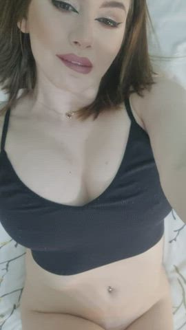 cum on my pale tits <3