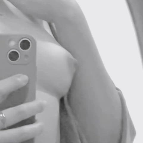 pajamas small tits softcore gif