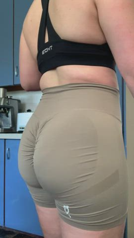 Hope my ass makes up for my small tits