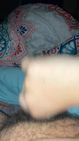 Wife Making my little guy cum