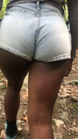 Just go for a walk in my short shorts
