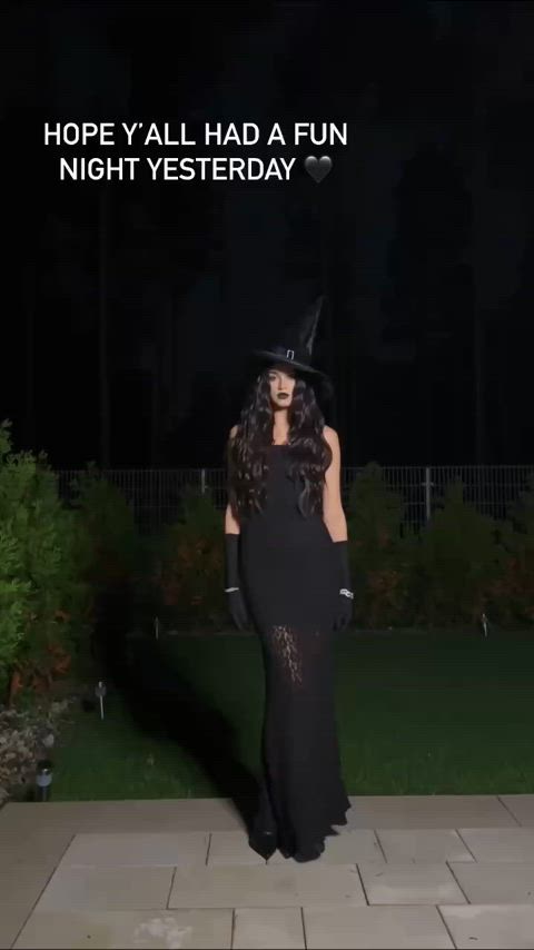 babe brunette costume gif