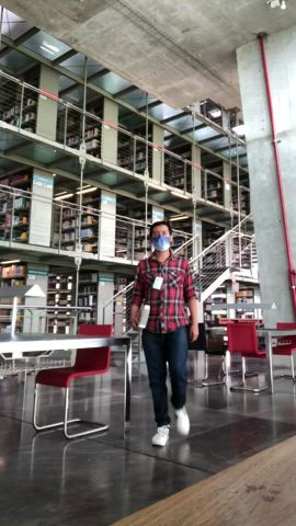 Taking my dick out at the library.