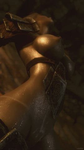3d animation boobs cowgirl hentai tits gif