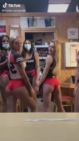 ass group hooters tiktok twerking gif