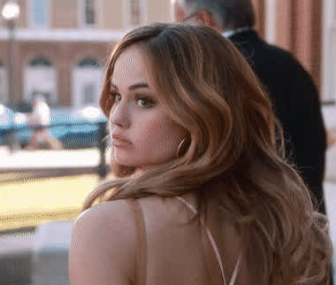 celebrity debby ryan slow motion gif