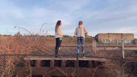 Later our friend called us about the train crash ??