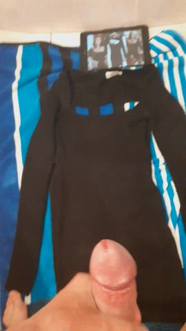 clothing cum cumshot gif