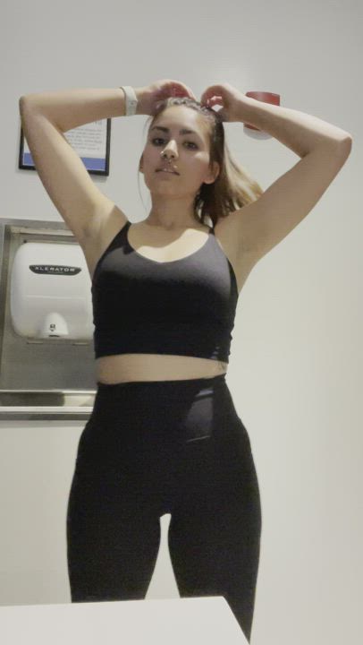 I wish I could workout naked. Would you workout with me?