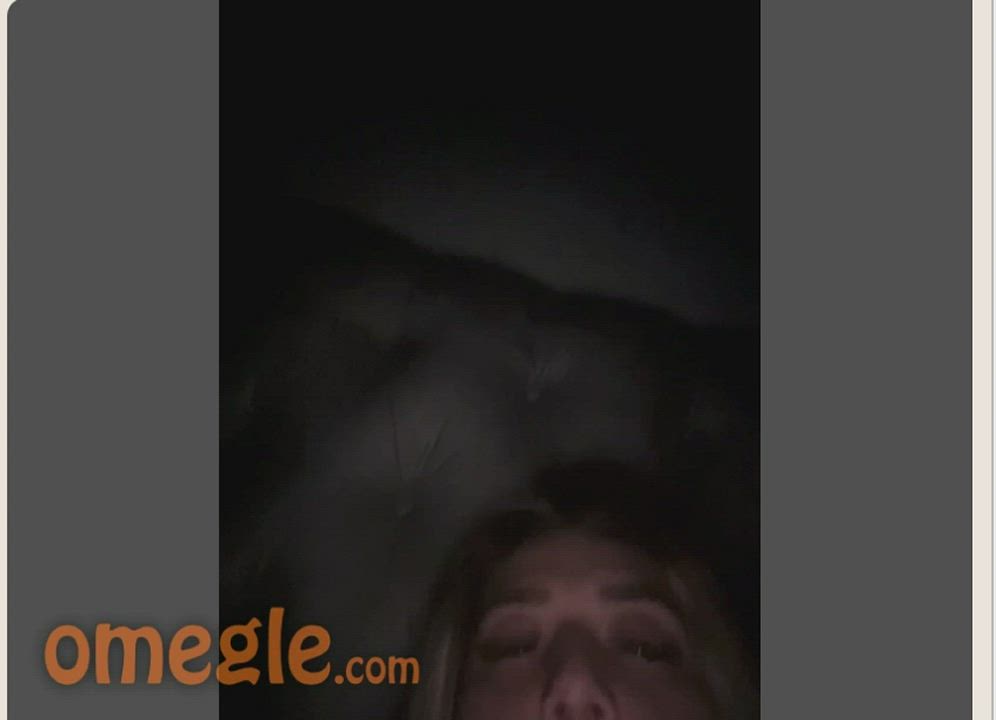 Blonde MILF Pussy Strip gif