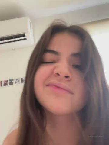big tits mexican teen tits gif