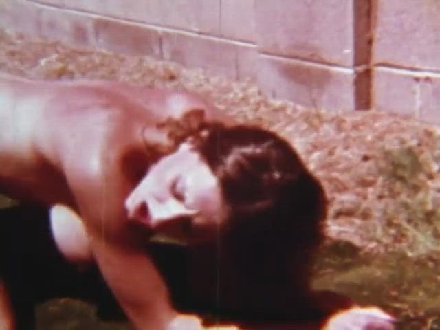 Brunette Cumshot Vintage gif