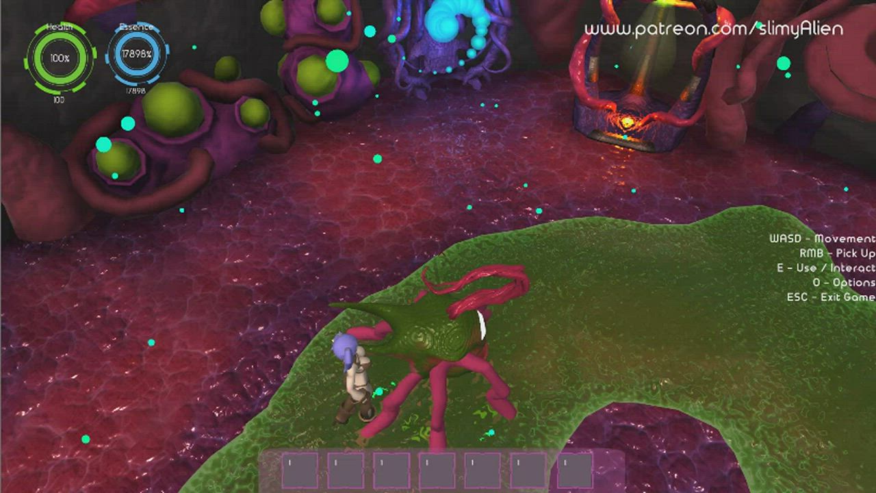 SlimyAliens are screwing some procedurally animated space babes