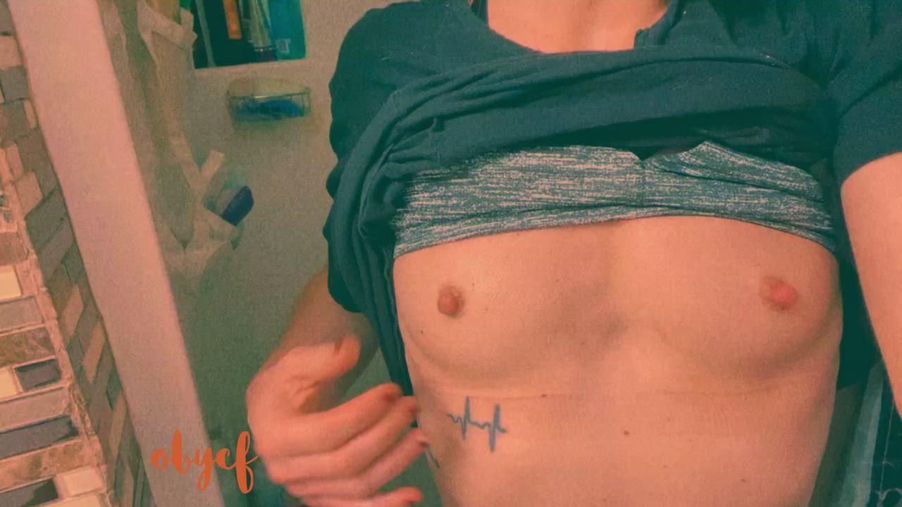 My nipples are so sensitive today 😩