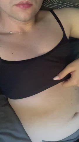 femboy nipples pierced gif