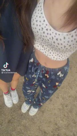 Interracial Teens TikTok gif