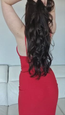 long hair makes me feel so pretty