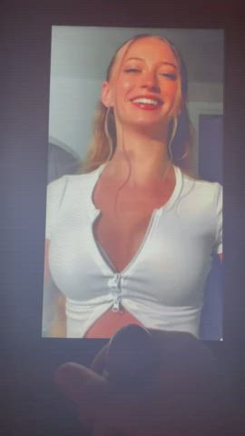 cum tits tribute gif
