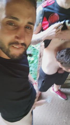 big ass big dick cock deep penetration deepthroat face fuck gangbang gay public gif