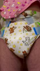 Wetting my Crinklz. I really had to go!