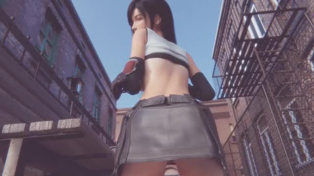 Tifa Lockhart x CLoud Strife Final Fantasy by Lvl3toaster
