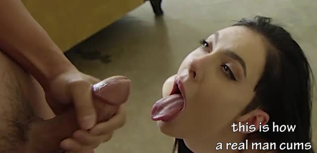 this is how a real man cums