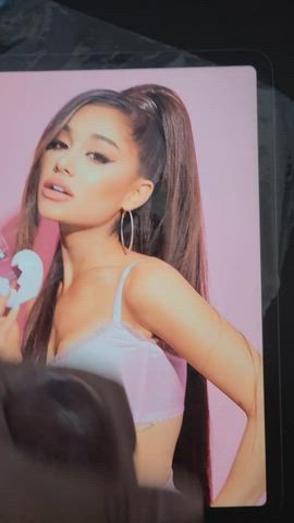 my small cock would love to see Ariana in more lingerie
