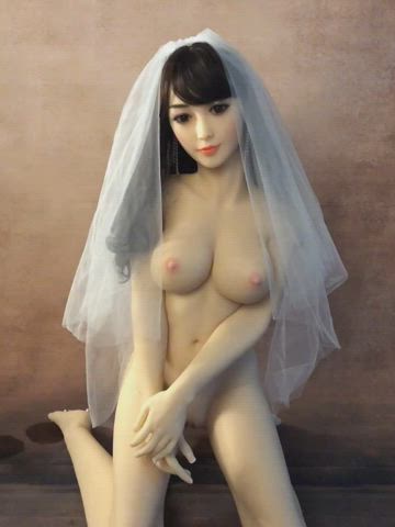 sissy small tits solo gif