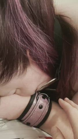 bbw belt spanking masochism masochist pain gif
