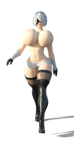 Animation Big Tits Jiggling gif