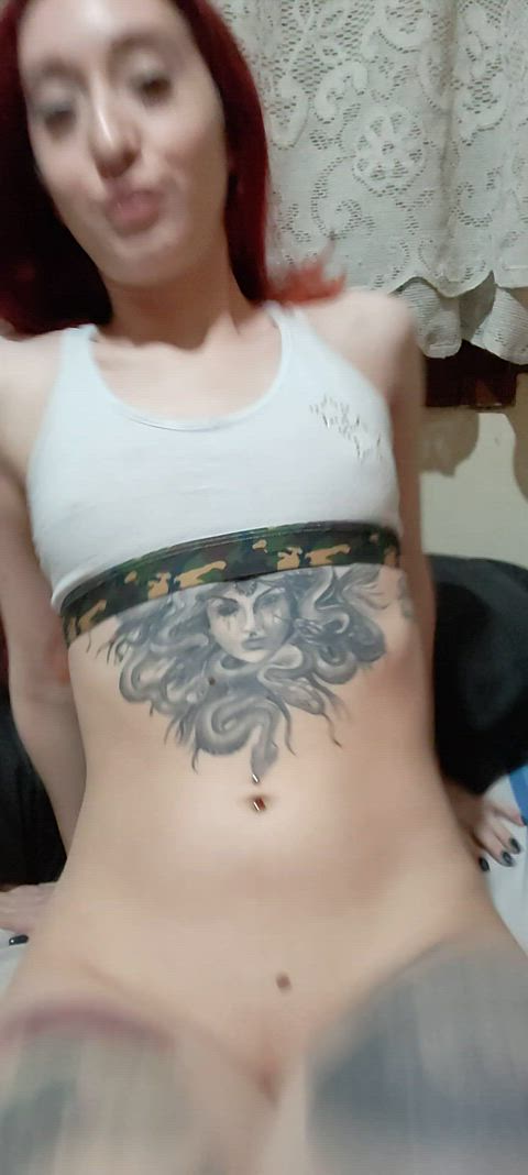 Do you like what you see when I open my legs?